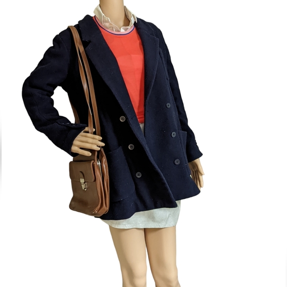 Urban Outfitters BDG navy blue peacoat - Picture 9 of 16